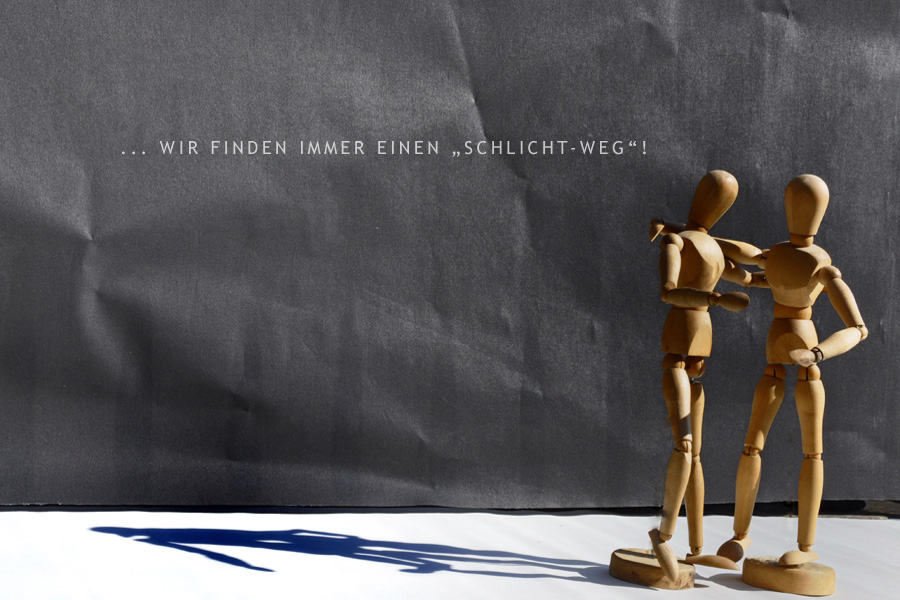 ... wir finden immer einen 'Schlicht-Weg'!